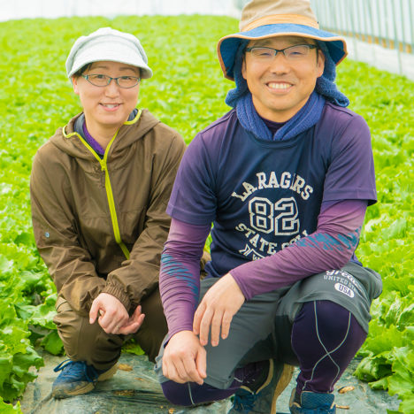 長谷川博章さん・とよこさん（JAむかわ）