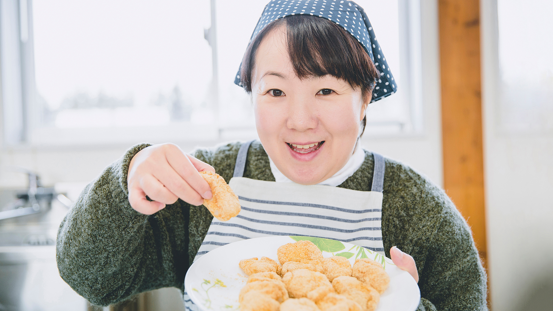 「もちつきをしてきな粉を作って食べよう」を体験しました