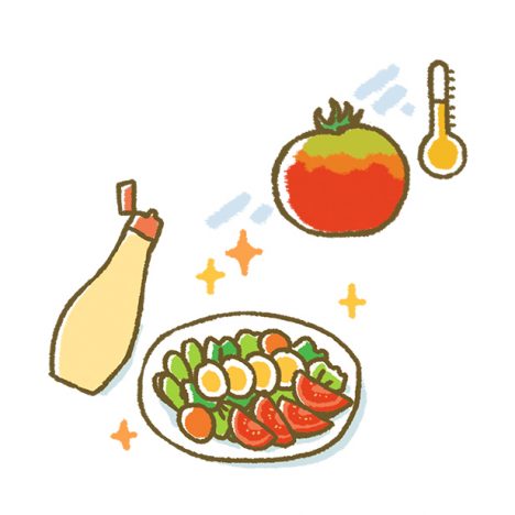 トマトの食べ方と保存法