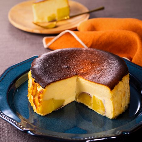 さつまいものバスクチーズケーキ