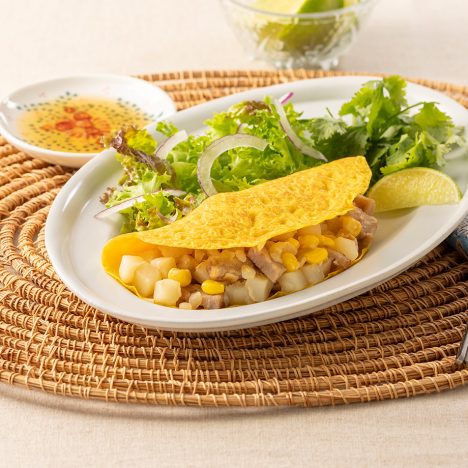 北海道野菜ミックスのバインセオ