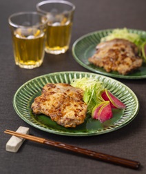 豚肉の玉ねぎみそ漬け焼き