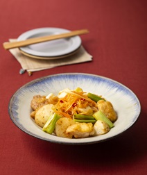 ながいもと鶏肉の南蛮漬け