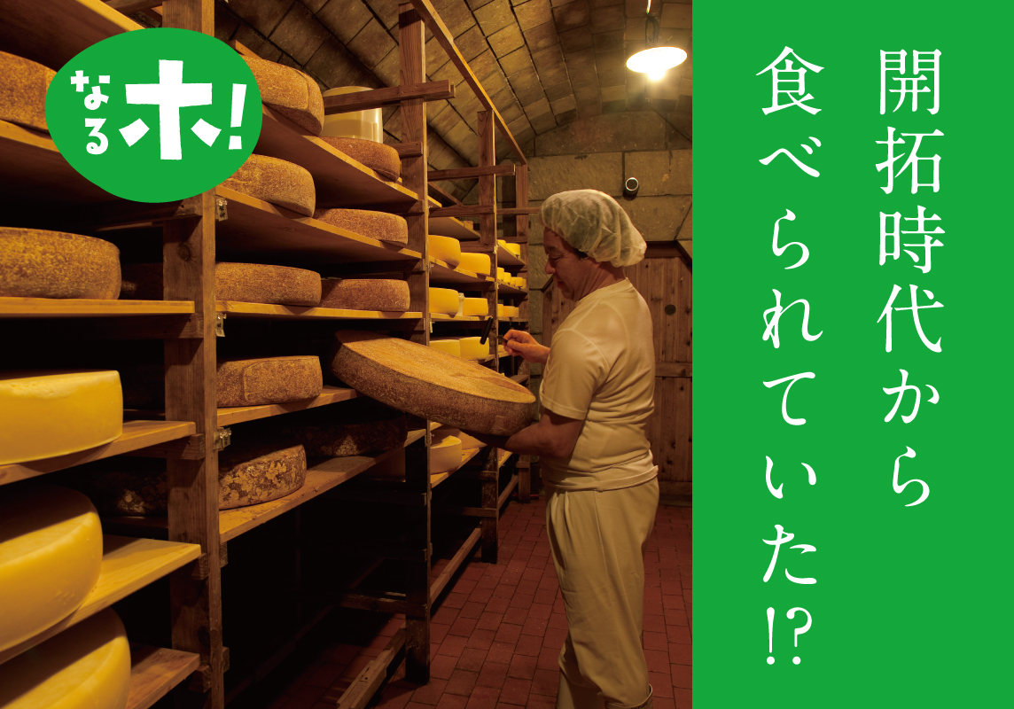 チーズのふるさと。<br> 酪農王国北海道。
