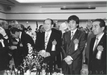 就航披露祝賀式の様子