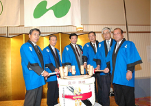祝賀会の様子
