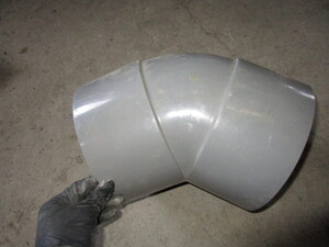 排水用VUエルボ45度