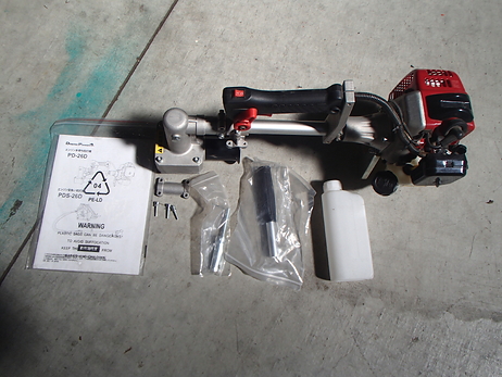 エンジン手持ち杭打機