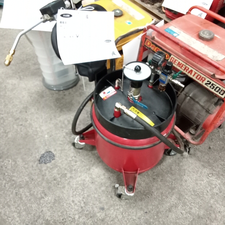 オイルチェンジャー　オイルポンプ