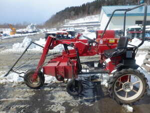 馬鈴薯茎葉処理機