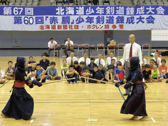 「赤胴」少年剣道錬成大会
