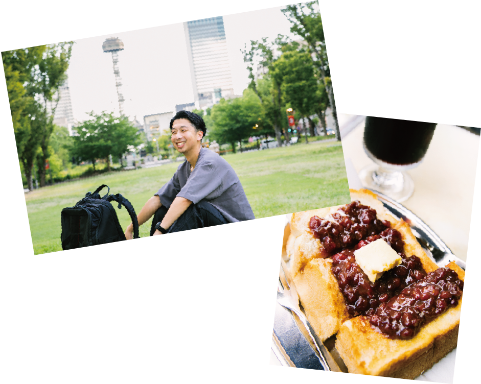 小倉トーストにも北海道の小豆が！？