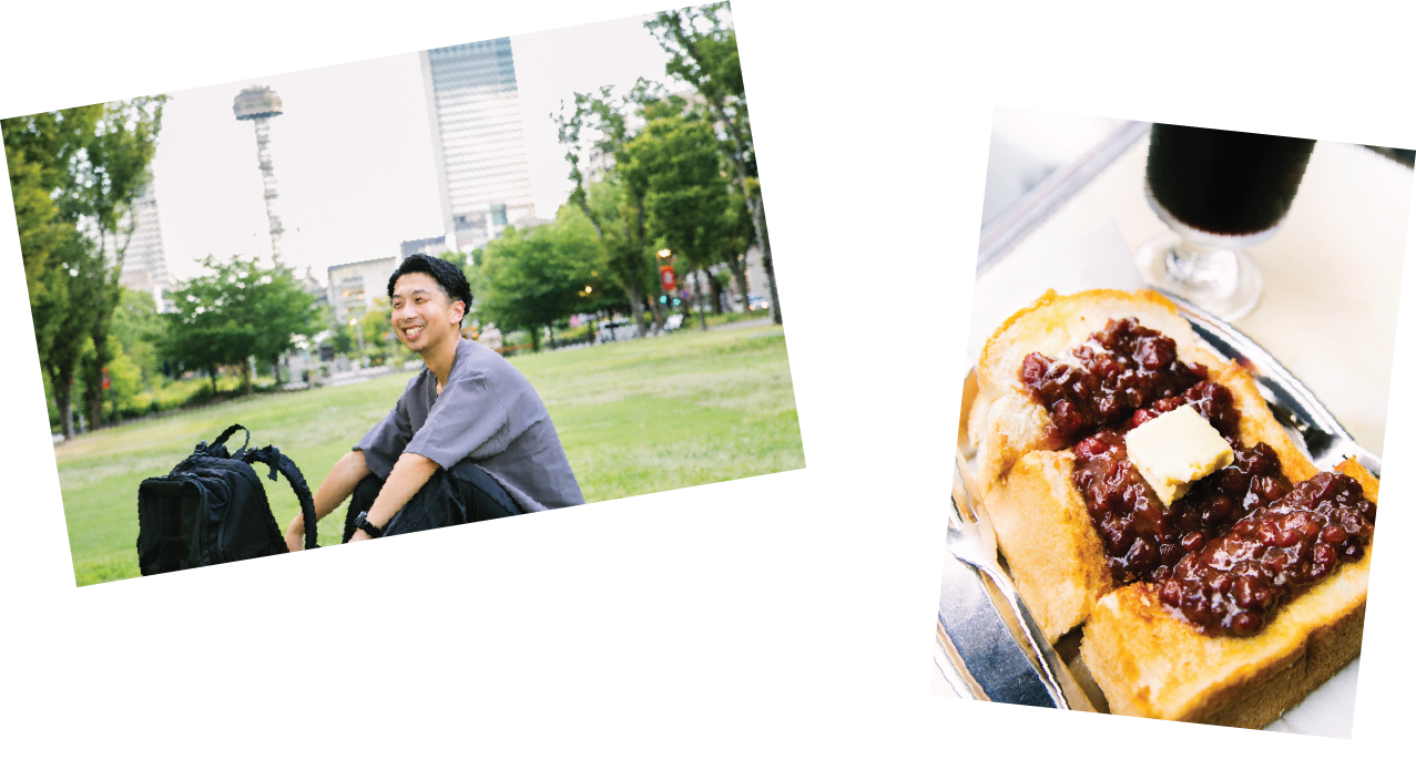 小倉トーストにも北海道の小豆が！？