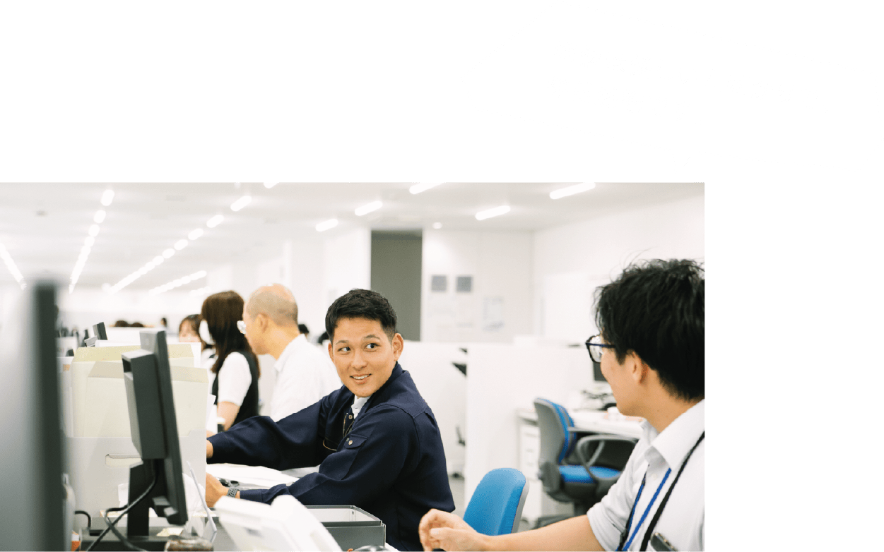 同僚は優しい人ばかりで、毎日感謝です。